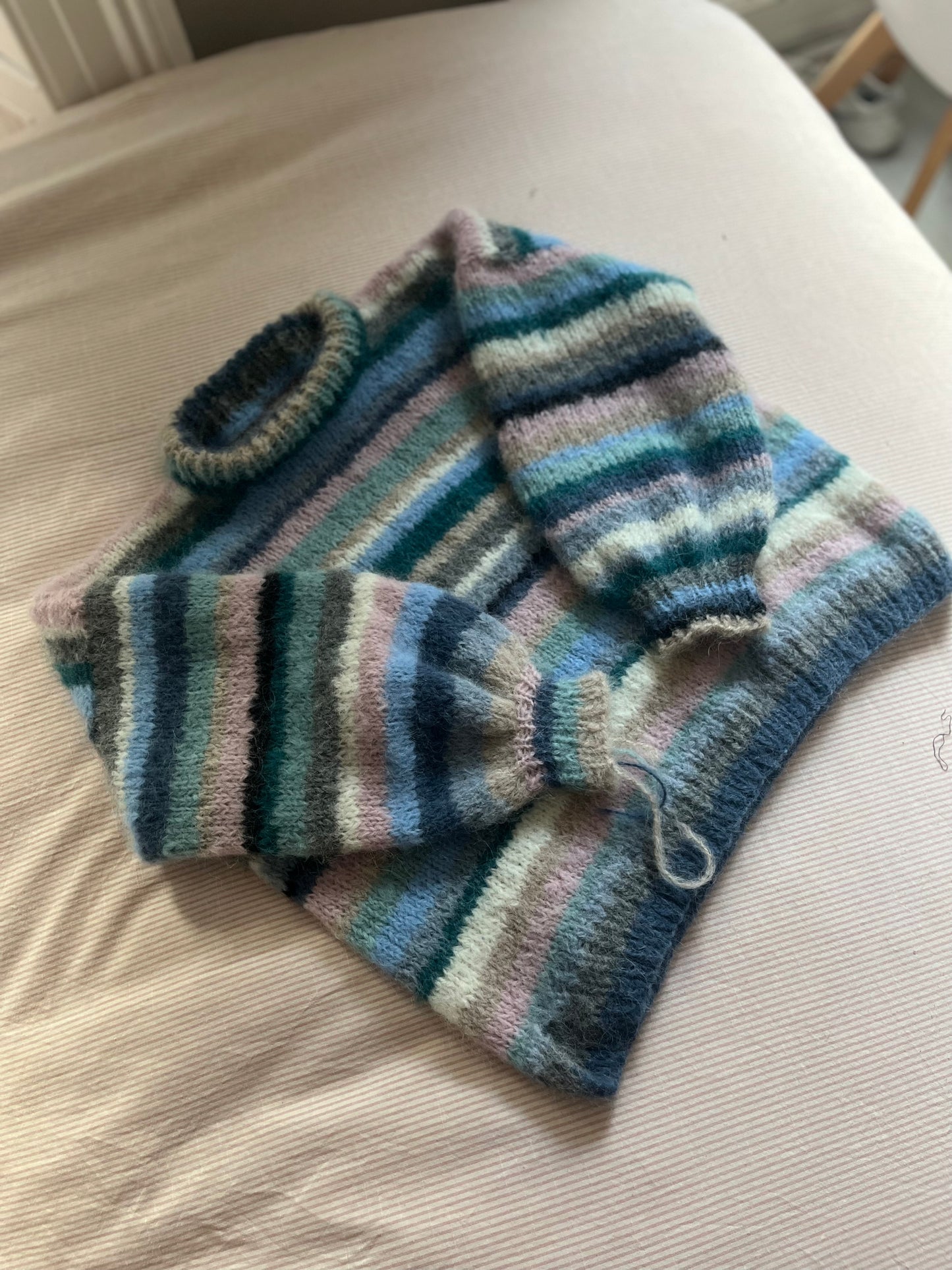 JANE - Colorful Fluffy Sweater