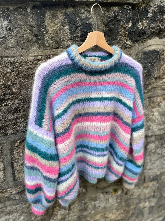 JANE - Colorful Fluffy Sweater
